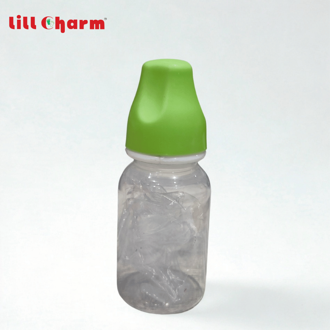 Lill Charm Premium Classic Plastic Feeding Bottle – BPA-Free & Anti-Colic