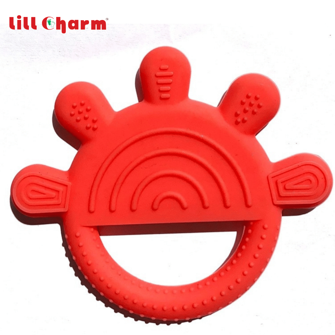 Lill Charm Red Sun Teether Toy