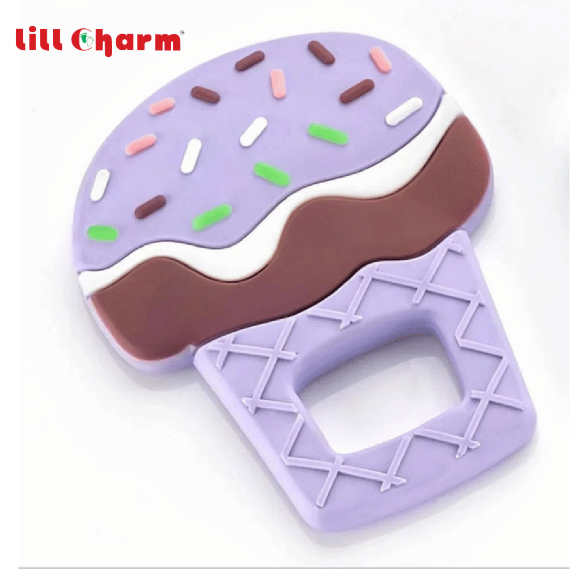 Lill Charm Purple Teether Toy