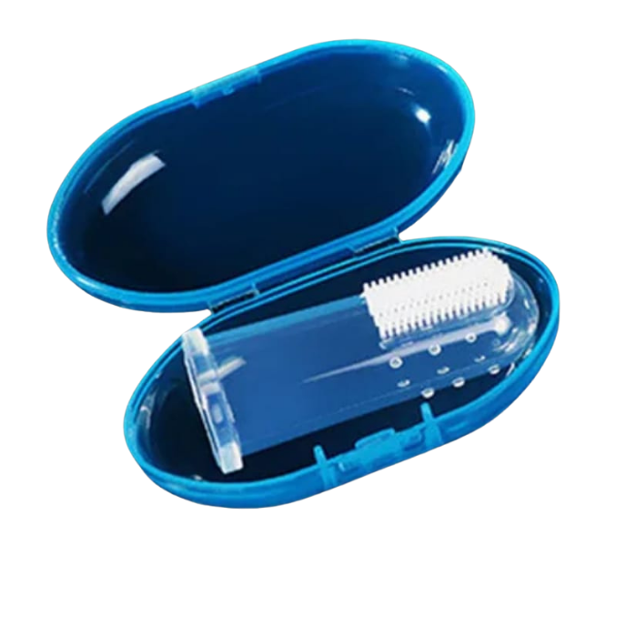 Ultra-Soft Silicone Finger Toothbrush for Babies & Toddlers