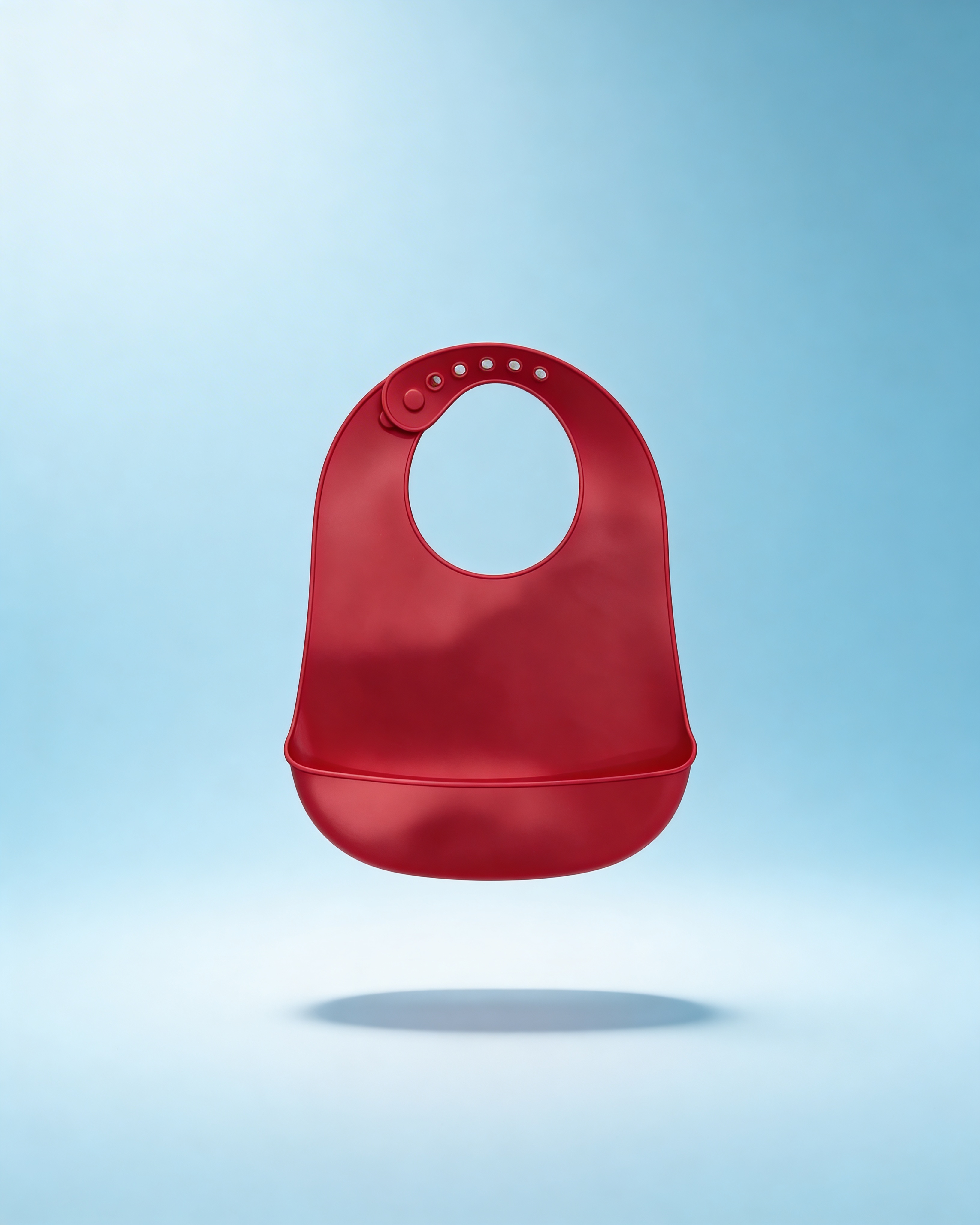 Silicone Baby Feeding Bib with Food Catcher Pocket | Waterproof, Adjustable & BPA-Free